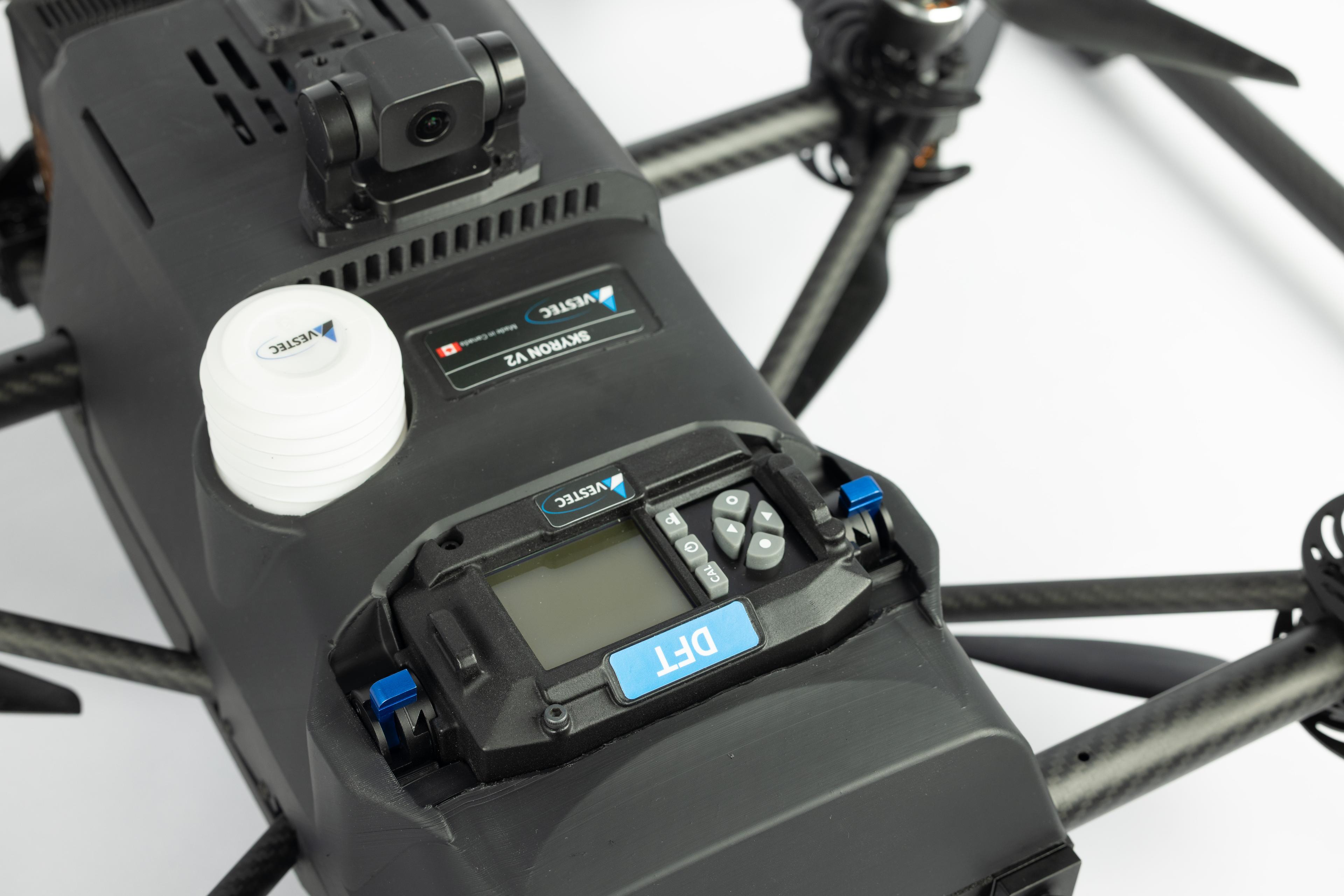 DFT payload module attached to Skyron 2