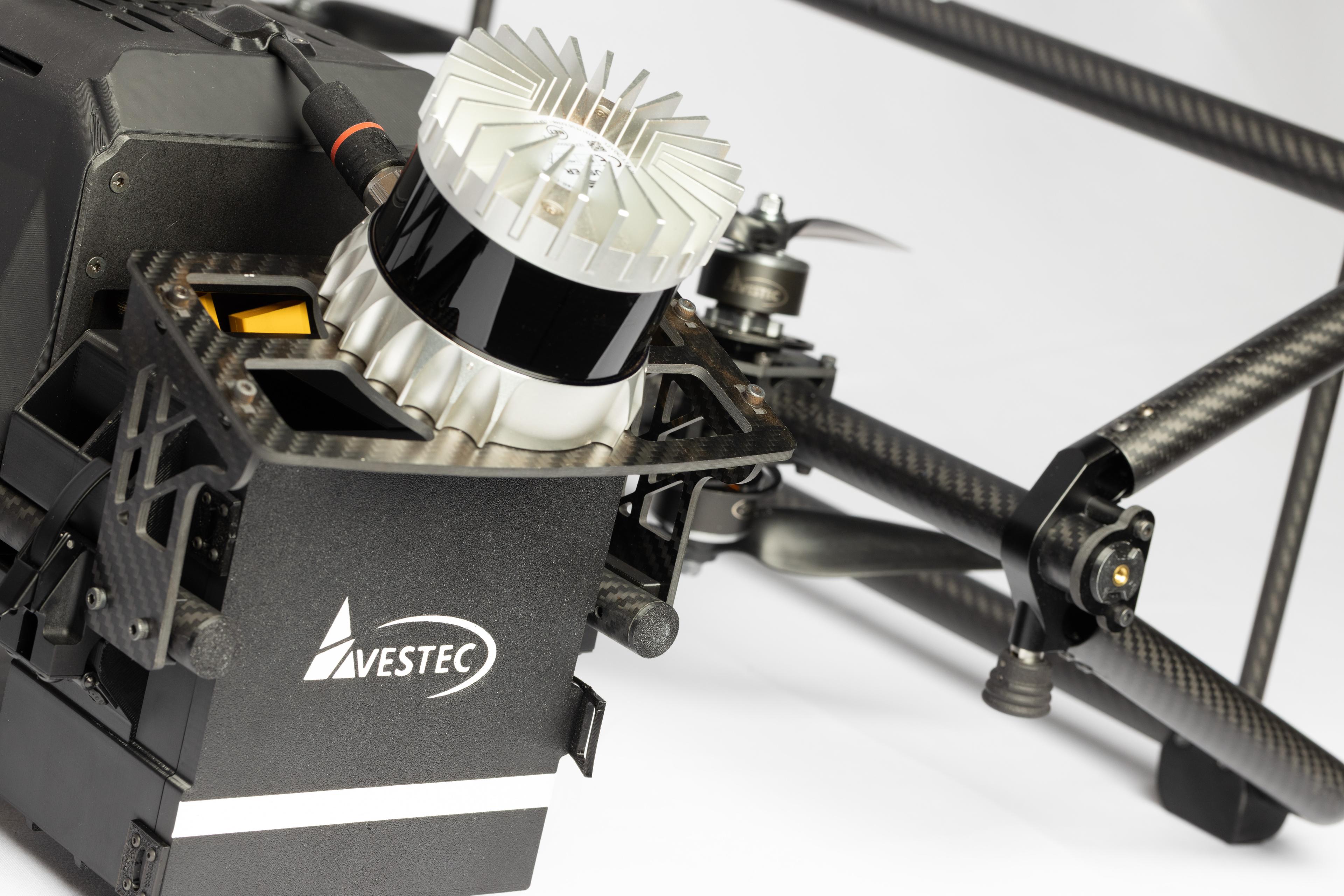 Ouster LiDAR sensor on Skyron 2