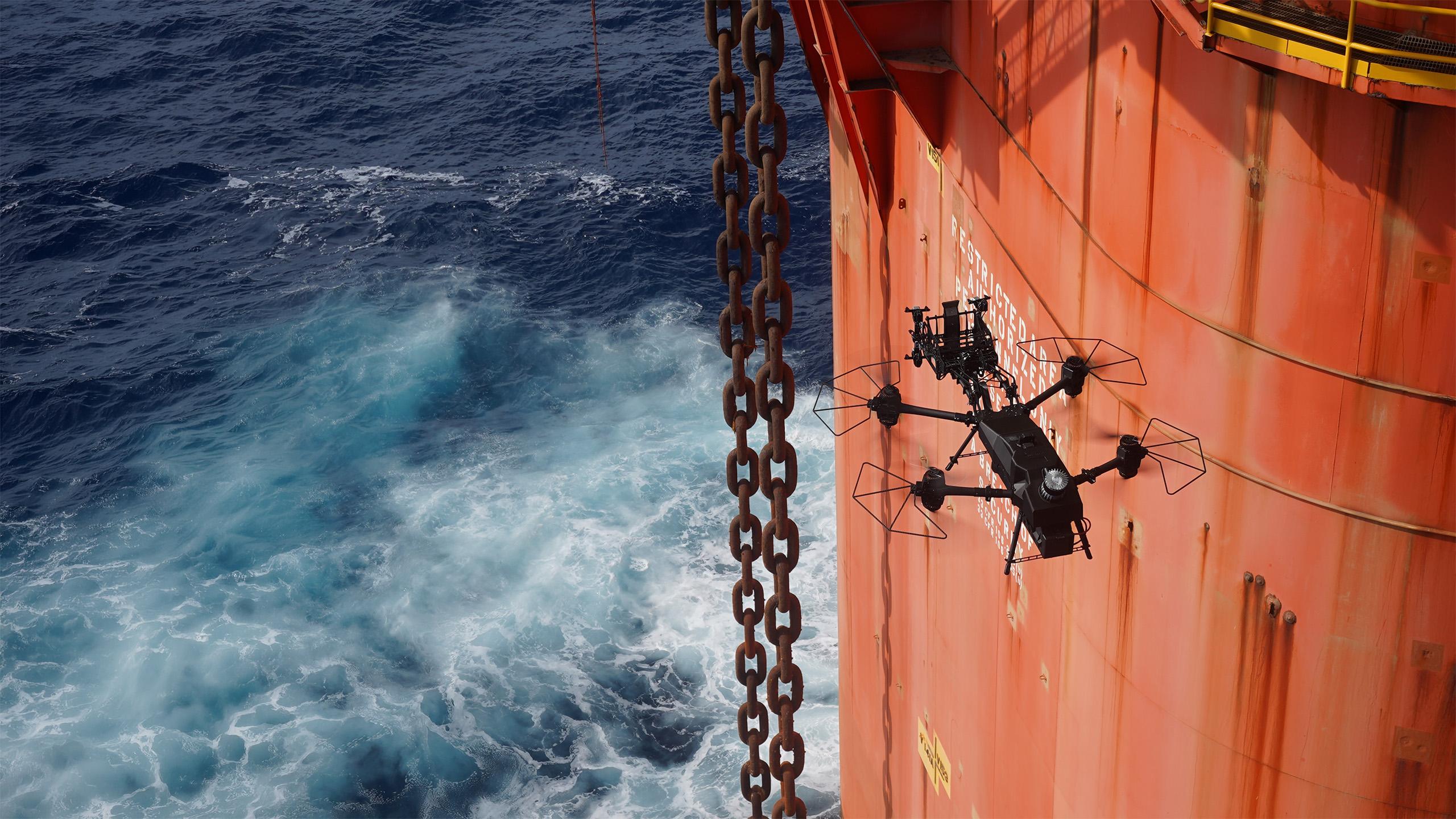 Skyron 2 offshore inspection