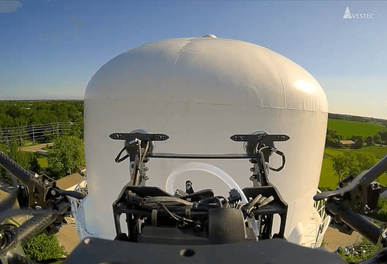 UT tank inspection drone UAV